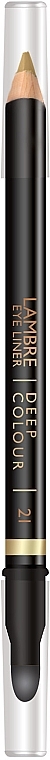 Eye Pencil with Smudger - Lambre Eyeliner Deep Colour — photo N1