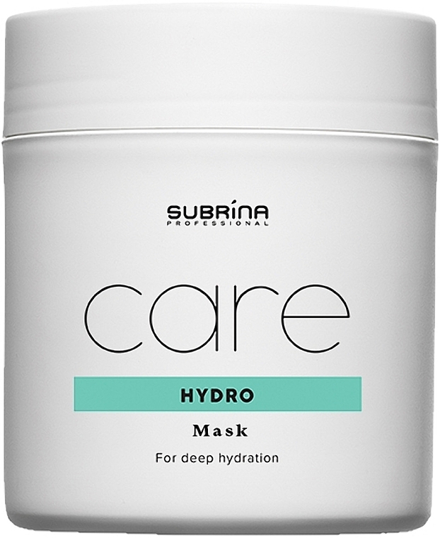 Moisturizing Hair Mask - Subrina Care Hydro Mask — photo N2