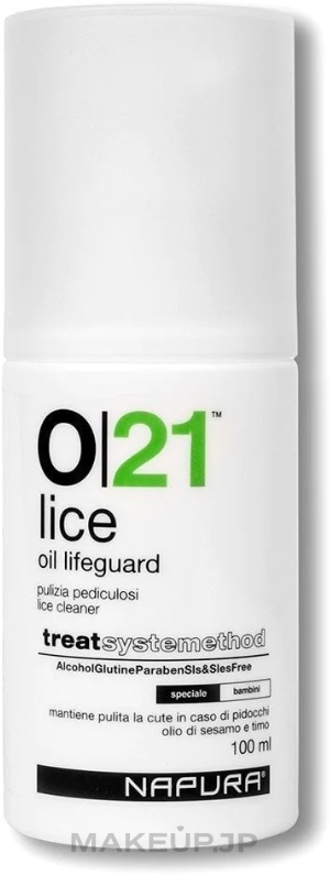 Anti-Lice Protective Oil - Napura O21 Lifeguard Oil Remover Lice — photo 100 ml