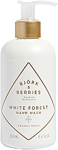 Fragrances, Perfumes, Cosmetics Bjork & Berries White Forest - Hand Liquid Soap