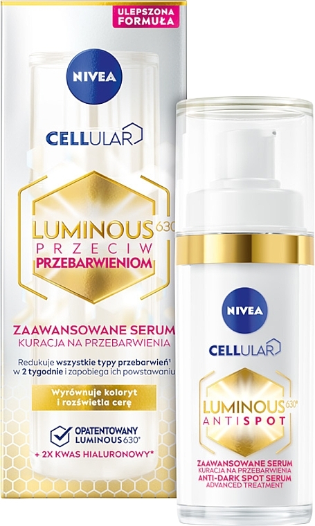 Set - Nivea Cellular Luminous630 Duopack (f/fl/40ml +f/ser/30ml) — photo N1