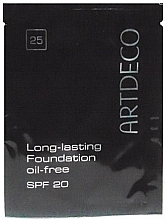 Fragrances, Perfumes, Cosmetics Waterproof Foundation - Artdeco Long-Lasting Foundation Oil-Free (sample)