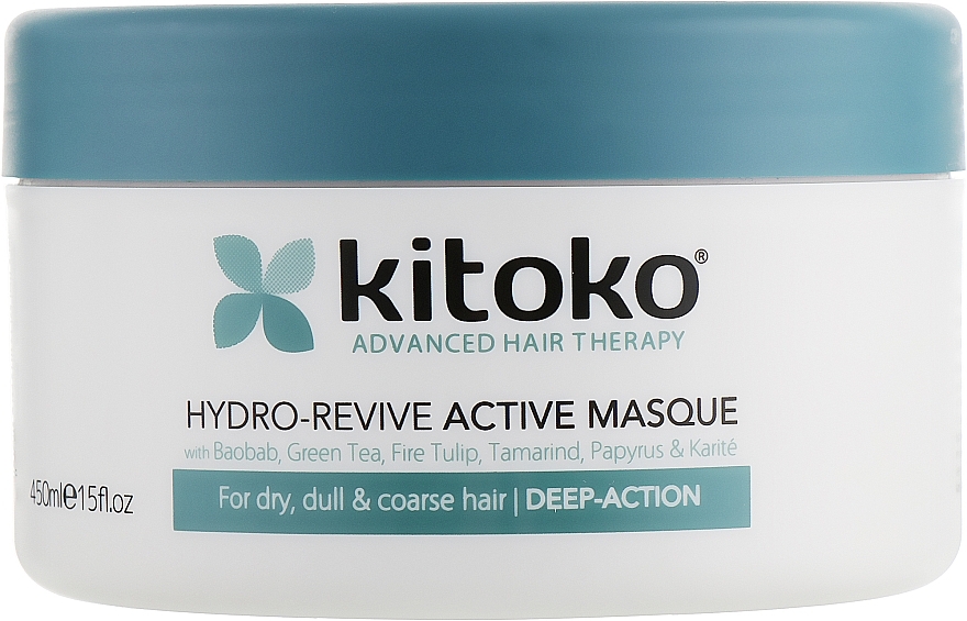 Mask for Dry Hair - Affinage Kitoko Hydro Revive Active Masque — photo N4