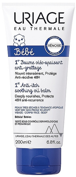 Soothing Anti-Itching Balm - Uriage BB 1st Oil-Soothing Anti-Itching Balm — photo N2