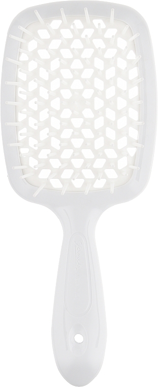 Hairbrush, white - Janeke Superbrush — photo N1