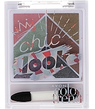 Fragrances, Perfumes, Cosmetics Eyeshadow Palette - Avon Color Trend Chic Look Eyeshadow Palette