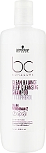 Shampoo - Schwarzkopf Professional Bonacure Clean Balance Deep Cleansing Shampoo — photo N2