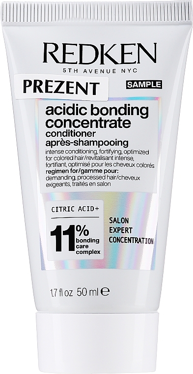 GIFT! Intensive Conditioner for Chemically Damaged Hair - Redken Acidic Bonding Concentrate Conditioner (mini size) — photo N1