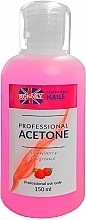 Nail Polish Remover "Strawberry" - Ronney Professional Acetone Strawberry — photo N23