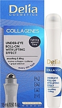 Eye Lifting Gel - Delia Collagenes Under-Eye Roll-On With Lifring Effect — photo N2