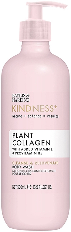 Shower Gel - Baylis & Harding Kindness+ Plant Collagen Body Wash — photo N1