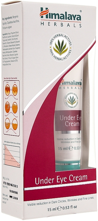 Eye Cream - Himalaya Herbals Under Eye Cream — photo N1