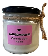 Fragrances, Perfumes, Cosmetics Raspberry Body Butter - KaWilamowski 