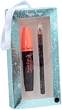 Fragrances, Perfumes, Cosmetics Set - Peggy Sage Black Eyes Box (mascara/11ml + eyeliner/1,14g)