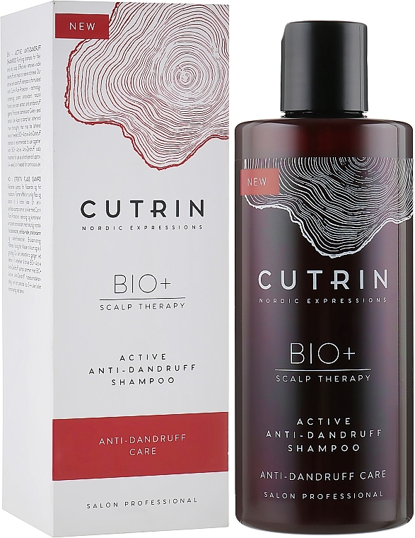 Active Anti-Dandruff Shampoo - Cutrin Bio+ Active Anti-Dandruff Shampoo — photo N1