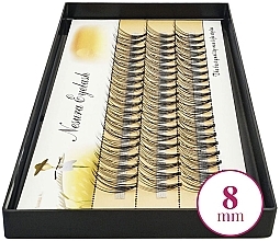 Lash Individuals, C, 8 mm - Clavier Nesura Eyelash — photo N3