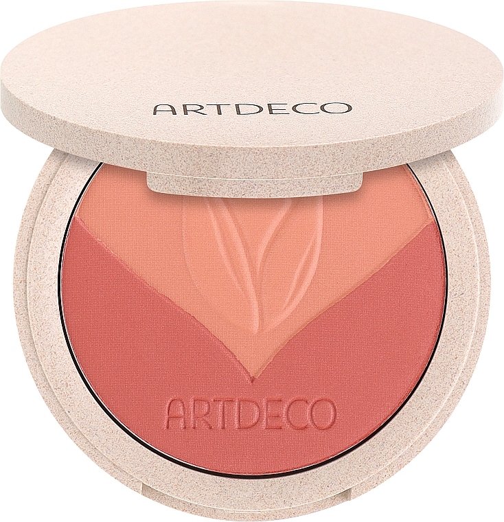 Trio Blush - Artdeco Green Couture Natural Trio Blush — photo N1