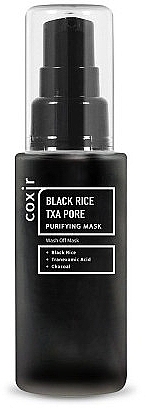 Pore Purifying Mask - Coxir Black Rice TXA Pore Furifying Mask — photo N1