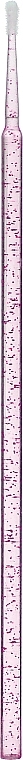 Lash Microapplicator, pink glitter, 100 pcs - Lewer Krystal — photo N1