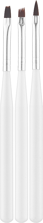 Nail Art Brush Set, 3 pcs - Avenir Cosmetics — photo N2