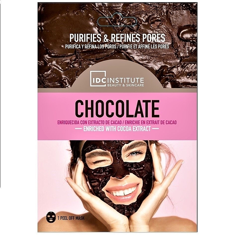 Chocolate Cleansing and Narrowing Pores Face Mask - IDC Institute Face Mask Chocolate Purifies & Refines Pores — photo N1