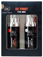 Fragrances, Perfumes, Cosmetics Set - Holy Land Cosmetics Be First Set (ser/50ml + ash/balm/50ml)