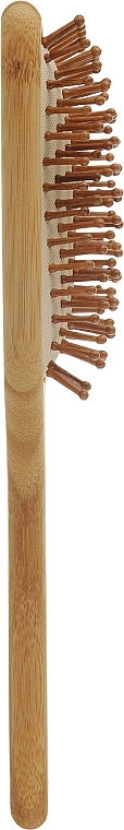 Square Hair Brush, bamboo, L - Olivia Garden Bamboo Touch Massage — photo N2