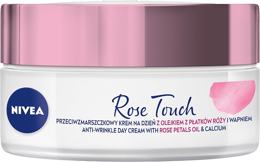 Anti-Wrinkle Cream - Nivea Rose Touch Day Cream — photo N2