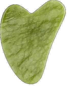 Gua Sha Scraper, jade - Palsar7 Guasha Green Xiuyan Jade Massage Plate — photo N1