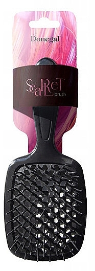 Hair Brush, 1290, black - Donegal Scarlet Brush — photo N2