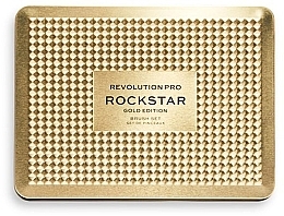 Makeup Brush Set - Revolution Pro Brush set Rockstar Gold Edition — photo N3