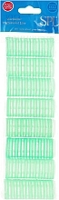 Fragrances, Perfumes, Cosmetics Velcro Rollers, 0218, 21 mm, mint - SPL