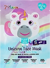 Fragrances, Perfumes, Cosmetics "Unicorn" Mask with Yuzu Fruit and Dubia Berries - 7th Heaven Superfood Unicorn Face Yuzu Fruit & Dubia Berry Sheet Mask