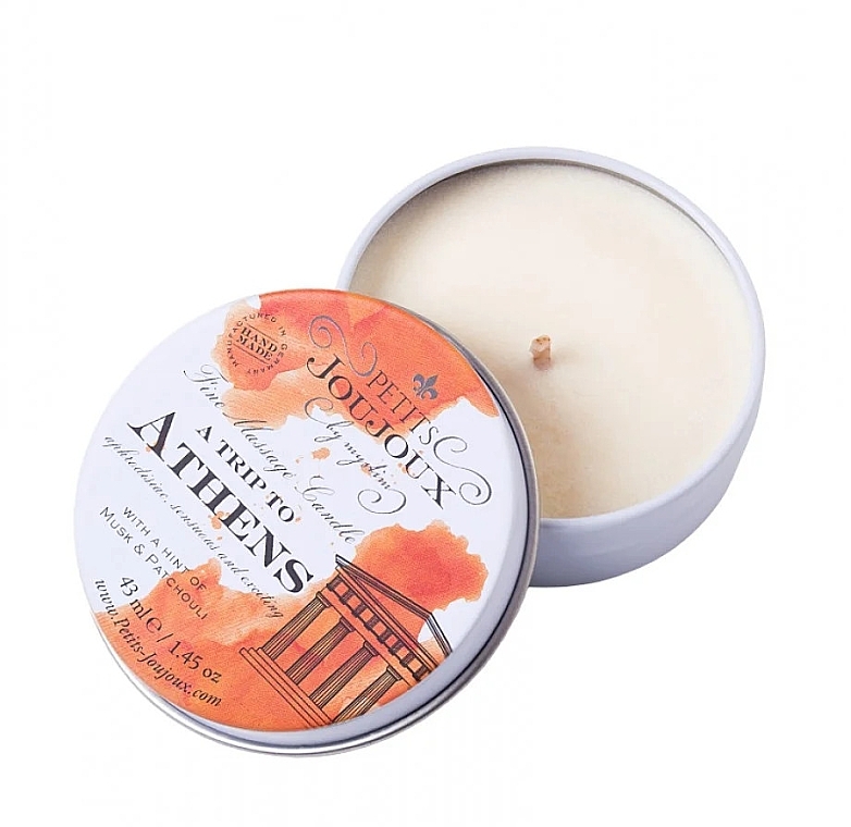 Musk & Patchouli Massage Candle - Petits JouJoux Mini A Trip To Athens — photo N2