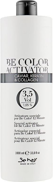 Oxidizer 1,05% - Be Hair Be Color Activator with Caviar Keratin and Collagen — photo N10