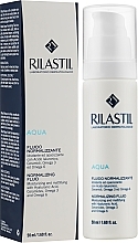 Fragrances, Perfumes, Cosmetics Normalizing Mattifying Face Fluid - Rilastil Aqua Fluido Normalizzante