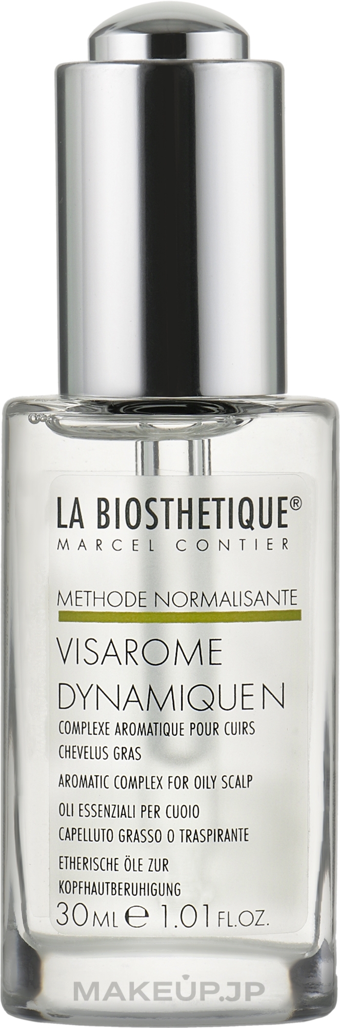 Hair Lotion with Essential Oils - La Biosthetique Methode Normalisante Visarome Dynamique N — photo 30 ml