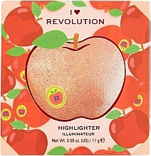 Highlighter - I Heart Revolution Tasty 3D Apple Highlighter (Apple) — photo N1