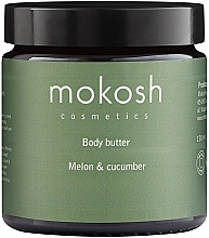 Fragrances, Perfumes, Cosmetics Body Butter "Melon & Cucumber" - Mokosh Cosmetics Body Butter Melon & Cucumber