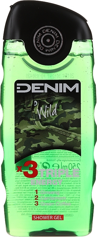 Denim Wild Shower Gel - Shower Gel — photo N1