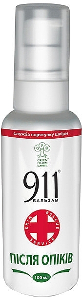 911 Balm "After Burn" - Green Pharm Cosmetic  — photo N1