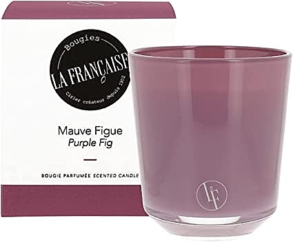 Scented Candle 'Purple Fig' - Bougies La Francaise Purple Fig Scented Candle — photo N1