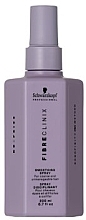 Smoothing Hair Spray - Schwarzkopf Professional Fiber Clinix De-Frizz Smoothing Spray — photo N1