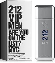 Fragrances, Perfumes, Cosmetics Carolina Herrera 212 VIP Men - Eau de Toilette