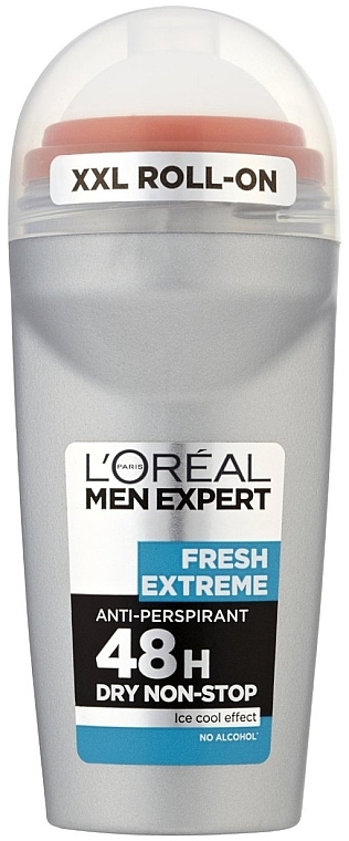 Roll-On Antiperspirant "Extreme Freshness" for Men - L'Oreal Paris Men Expert Fresh Extreme Deo Anti-Perspirant Roll-On — photo N1