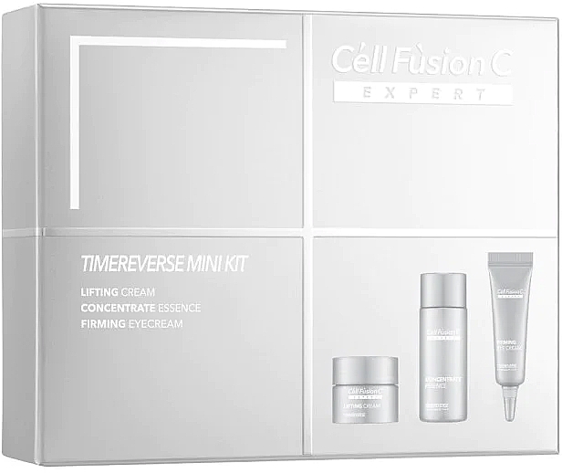 GIFT! Travel Set - Cell Fusion C Expert Timereverse Mini Kit (ser/20ml + cr/5ml + eye/cr/ml) — photo N1