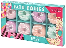 Fragrances, Perfumes, Cosmetics Bath bomb Set 'Donuts' - Bella Bath Bombs (b/bomb/8x30g)