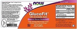 Capsules - Now Foods GlucoFit — photo N12