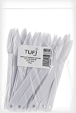 Fragrances, Perfumes, Cosmetics Nail Polish Palette Fan, white, 40 tips - Tufi Profi Premium