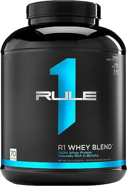 Whey Protein 'Vanilla Ice Cream' - Rule One R1 Whey Blend Vanilla Ice Cream — photo N3